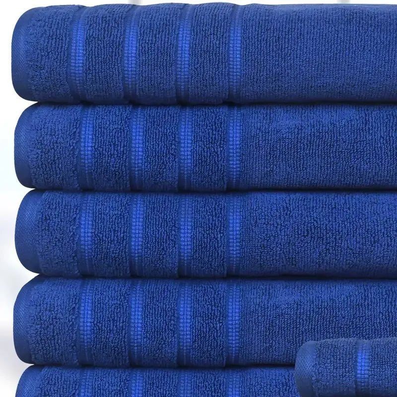 24-Piece Egyptian Cotton Towel Set