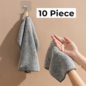 Bamboo Charcoal Towel Fine Fiber Dish Cloth