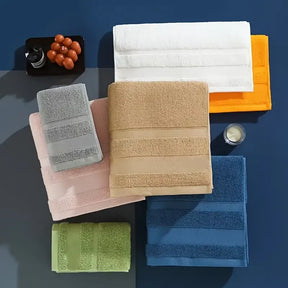 12-Piece Premium Cotton Towel Set - Ultra Soft & Durable Towels