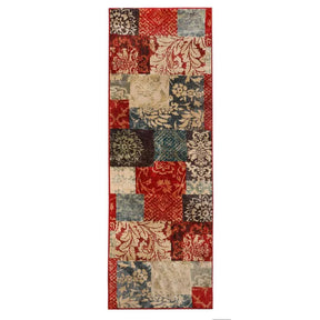 Kennicot Elegant Floral Patchwork Indoor Large Area Rugs or Runner Rug