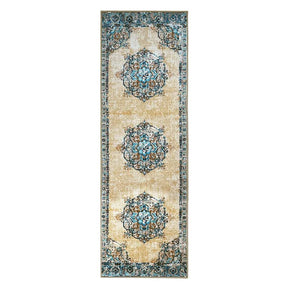 Decklan Floral Medallion Traditional Indoor Area Rug or Runner Rug