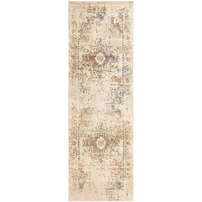 Jaxon Heavily Distressed Medallion Area Rug