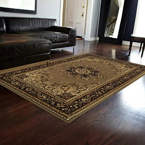 Leopold Formal Medallion Indoor Area Rug Or Runner Rug