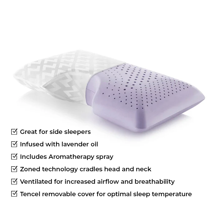 Shoulder Zoned Dough® Lavender Z Pillow