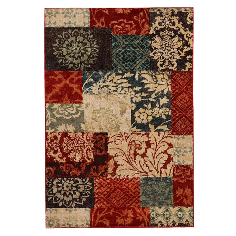 Kennicot Elegant Floral Patchwork Indoor Large Area Rugs or Runner Rug