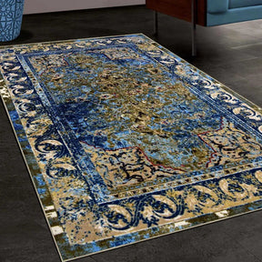 Angeles Overdyed Non-Slip Indoor Large Area Rugs or Runner Rug