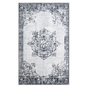 Decklan Floral Medallion Traditional Indoor Area Rug or Runner Rug