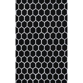 Honeycomb Modern Geometric Hand Tufted Wool Area Rug