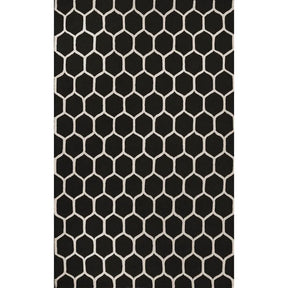 Honeycomb Modern Geometric Hand Tufted Wool Area Rug