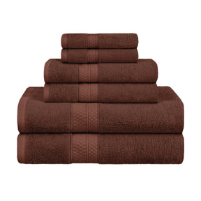 Rayon from Bamboo Ultra-Plush Heavyweight Assorted 6 Piece Towel Set