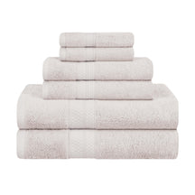 Rayon from Bamboo Ultra-Plush Heavyweight Assorted 6 Piece Towel Set