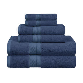 Rayon from Bamboo Ultra-Plush Heavyweight Assorted 6 Piece Towel Set