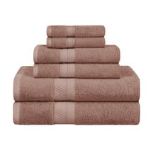 Rayon from Bamboo Ultra-Plush Heavyweight Assorted 6 Piece Towel Set