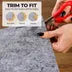 Lynn Non-Slip Protector Felt Rubber Indoor Area Rug Pad With Coating