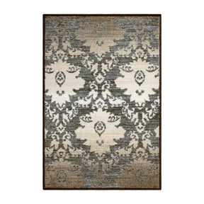 Geneva Medallion Scroll Non-Slip Washable Indoor Area Rug or Runner