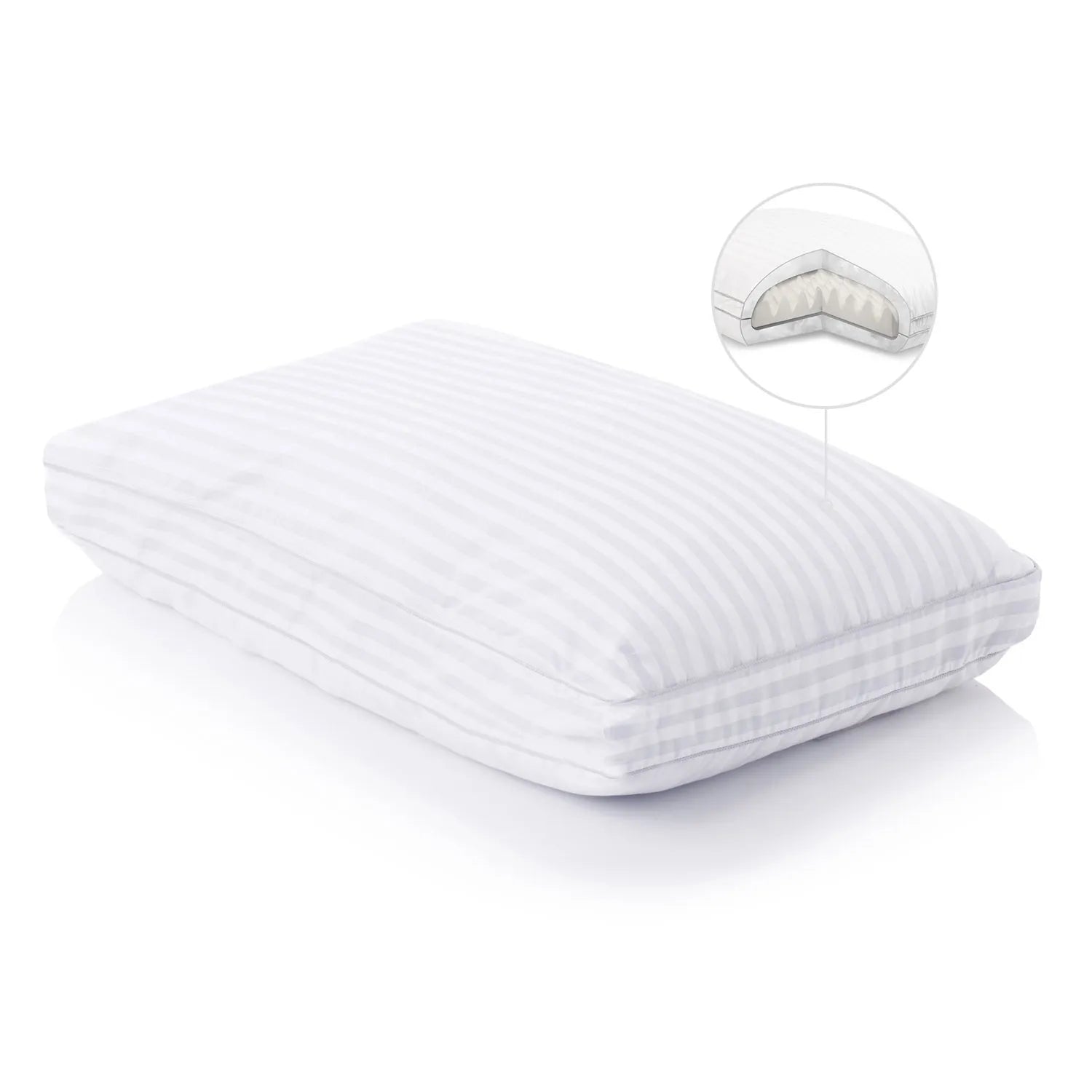 Z Convolution Gelled Microfiber Pillow