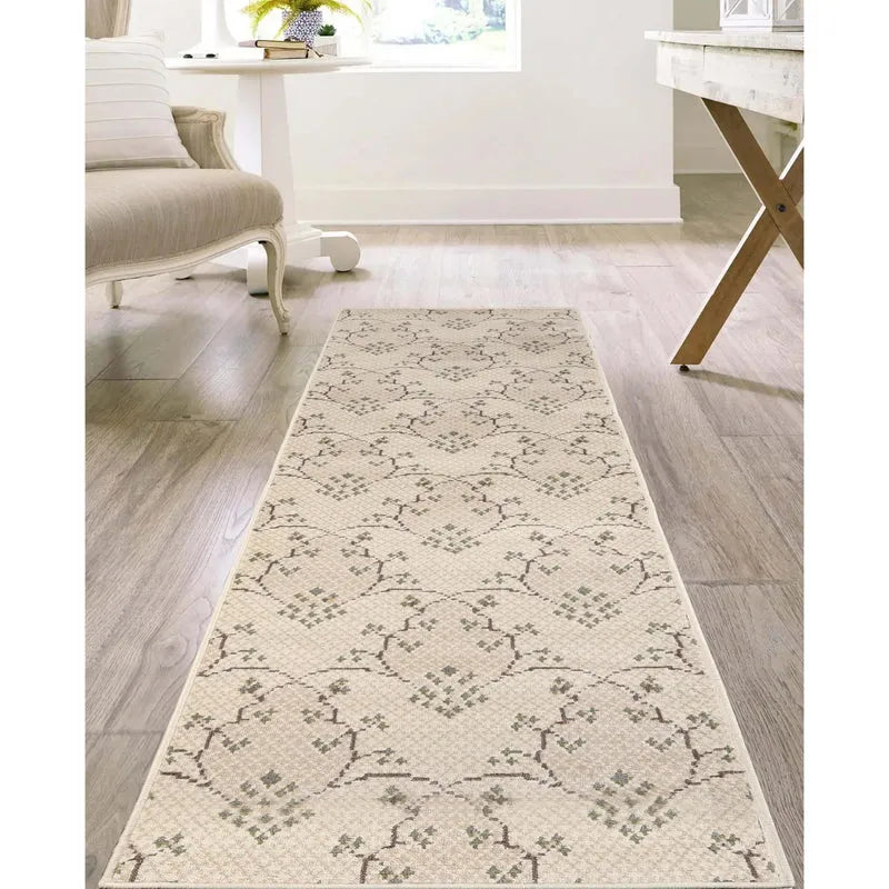 Aberdeen Traditional Floral Vine Indoor Area Rug Or Runner Rug