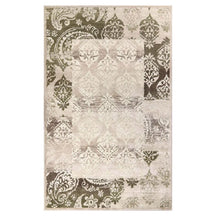 Mystique Distressed Damask Indoor Area Rug Or Runner Rug