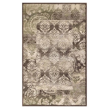 Mystique Distressed Damask Indoor Area Rug Or Runner Rug