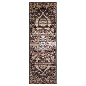 Oswell Medallion Non-Slip Washable Indoor Area Rug or Runner