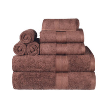 Ultra-Soft Rayon from Bamboo Cotton Blend 8 Piece Towel Set