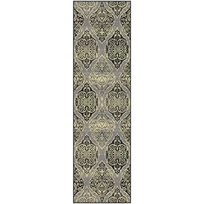 Amherst Damask Medallion Indoor Area Rug Or Runner Rug