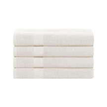 Cotton Highly Absorbent Eco-Friendly Quick Dry 4 Piece Bath Towel Set