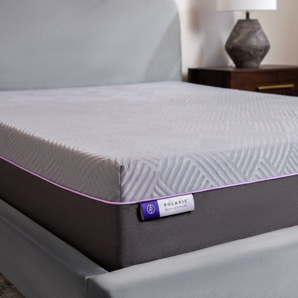 Malouf Polaris ActivAir 12 Hybrid Mattress with cooling cover