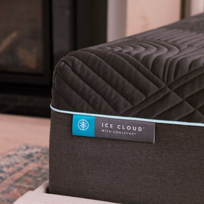 Malouf Ice Cloud Coolsync 14" Hybrid Mattress with cooling cover + PCM