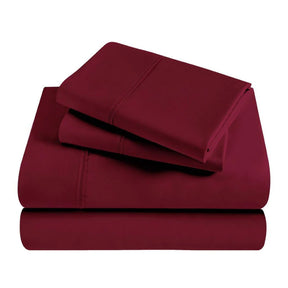 Modal From Beechwood 300 Thread Count Solid Deep Pocket Bed Sheet Set