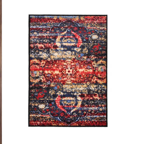 Oswell Medallion Non-Slip Washable Indoor Area Rug or Runner