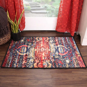 Oswell Medallion Non-Slip Washable Indoor Area Rug or Runner