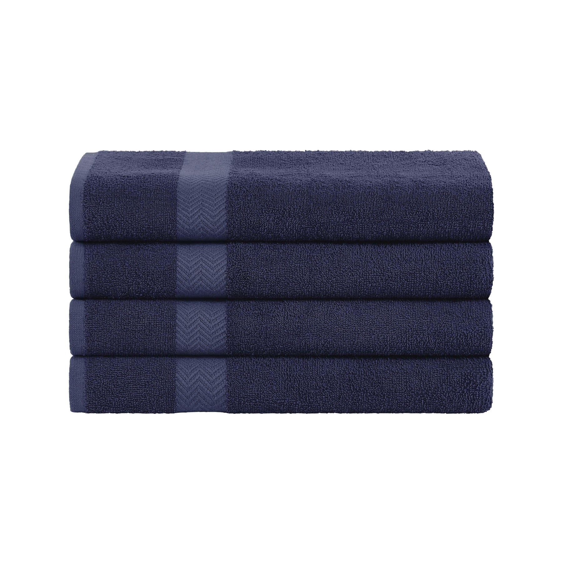 Cotton Highly Absorbent Eco-Friendly Quick Dry 4 Piece Bath Towel Set