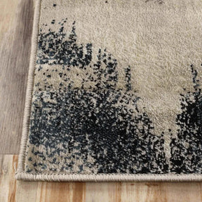 Cadwell Abstract Faux Distressed Area Rug