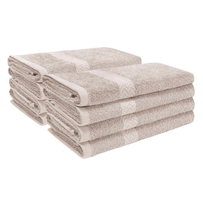 Eco-Friendly Cotton 8 Piece Hand Towel Set