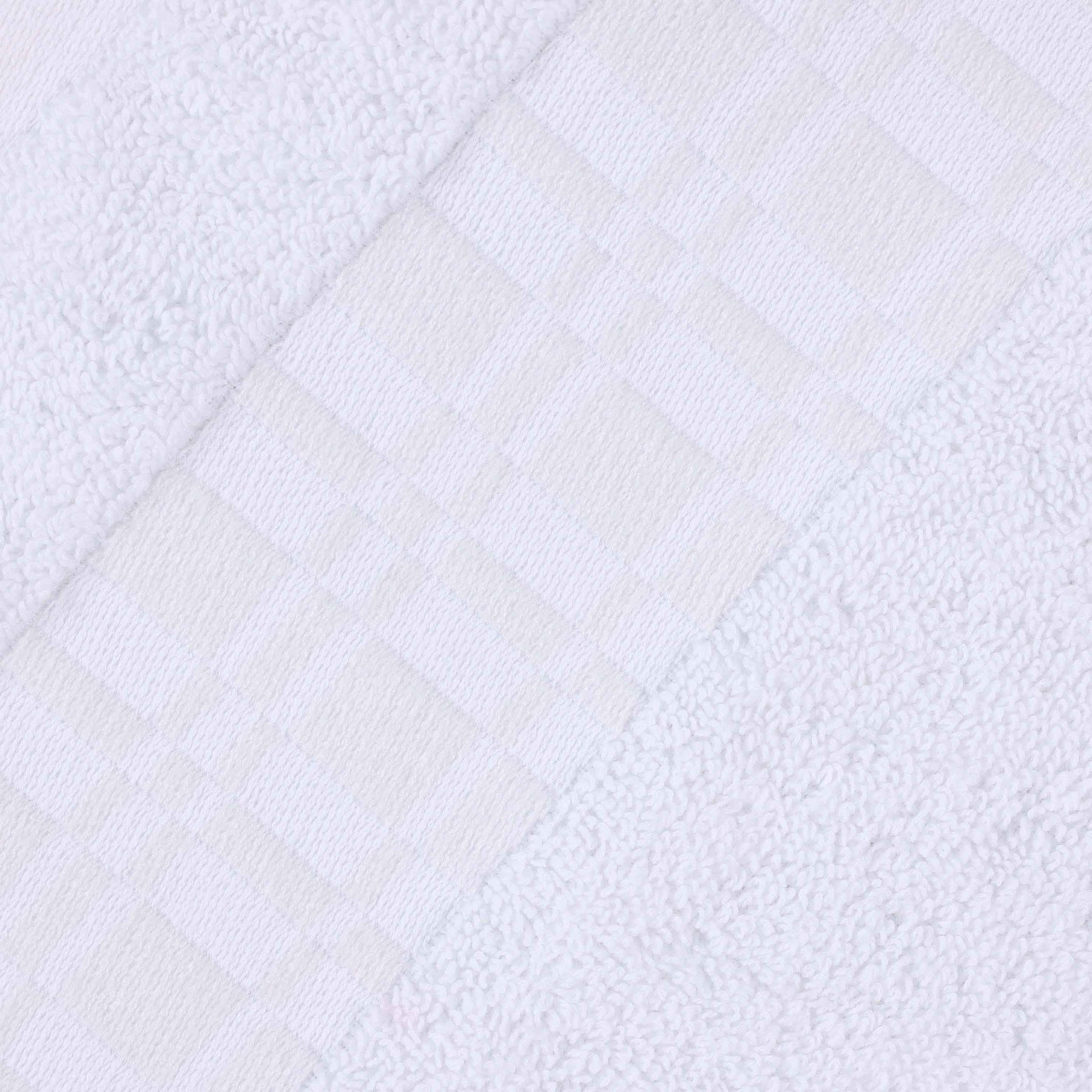 Larissa Cotton Geometric Border 6 Piece Assorted Towel Set