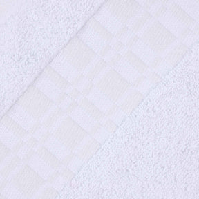 Larissa Cotton Geometric Border 6 Piece Assorted Towel Set