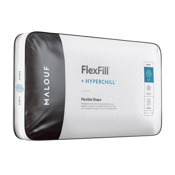 Malouf FlexFill and HyperChill Pillow