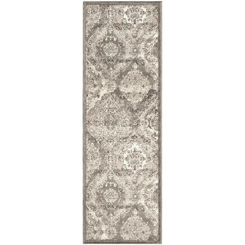 Hayden Baroque Medallion Trellis Area Rug