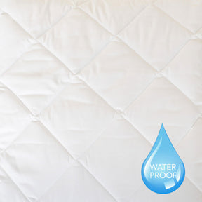 Twin XL - Thin Down Alternative Waterproof Dorm Mattress Pad (Hypoallergenic)