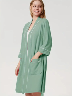 SIORO Waffle Knit Kimono Robes for Women - Soft & Lightweight