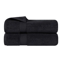 Zero Twist Smart Dry Combed Cotton 2 Piece Bath Towel Set