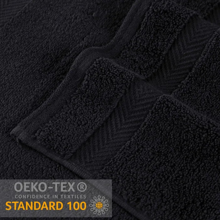 Zero Twist Smart Dry Combed Cotton 2 Piece Bath Towel Set