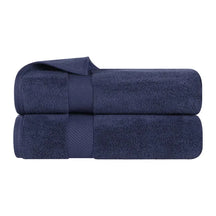 Zero Twist Smart Dry Combed Cotton 2 Piece Bath Towel Set