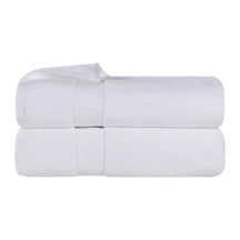 Zero Twist Smart Dry Combed Cotton 2 Piece Bath Towel Set