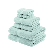 Egyptian Cotton Pile Heavyweight 6 Piece Towel Set