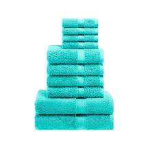 Egyptian Cotton Pile Heavyweight Highly Absorbent 10 Piece Towel Set