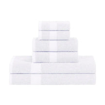 6 Piece Cotton Eco-Friendly Soft Absorbent Towel Set