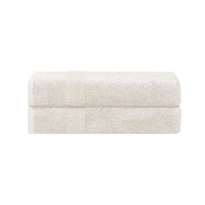 Cotton Eco-Friendly Bathroom Essentials 2 Piece Bath Sheet Set