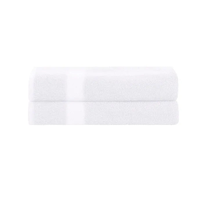 Cotton Eco-Friendly Bathroom Essentials 2 Piece Bath Sheet Set